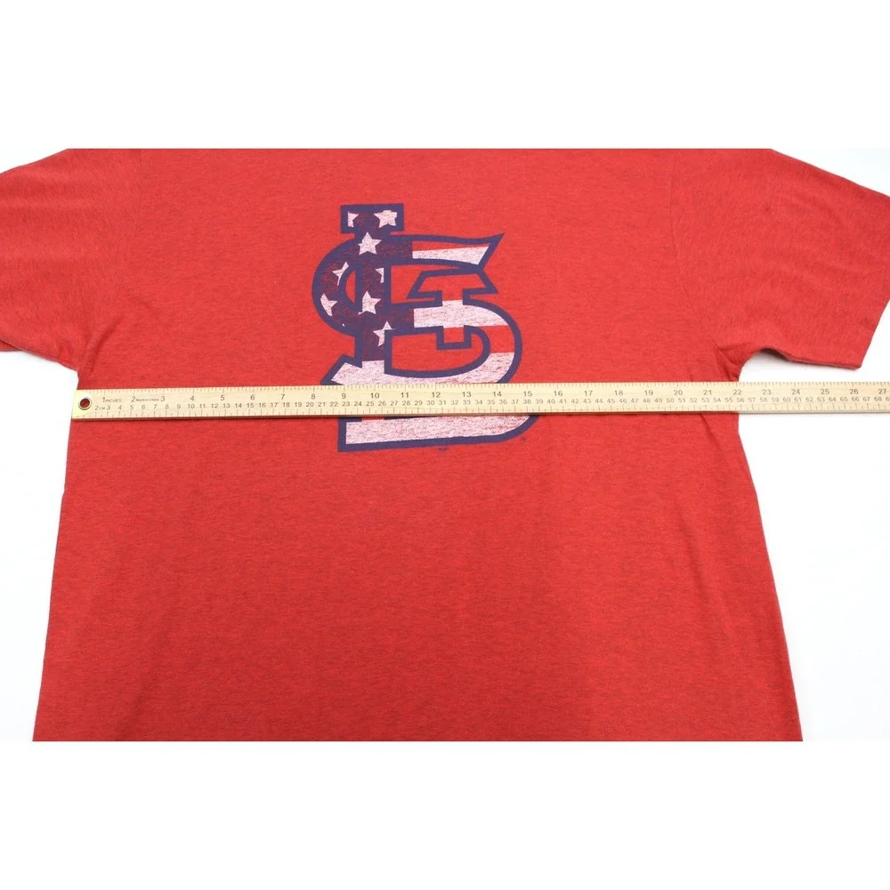 St. Louis Cardinals Men's S XLarge Logo T-SHIRT Ring spun Soft MLB Baseball